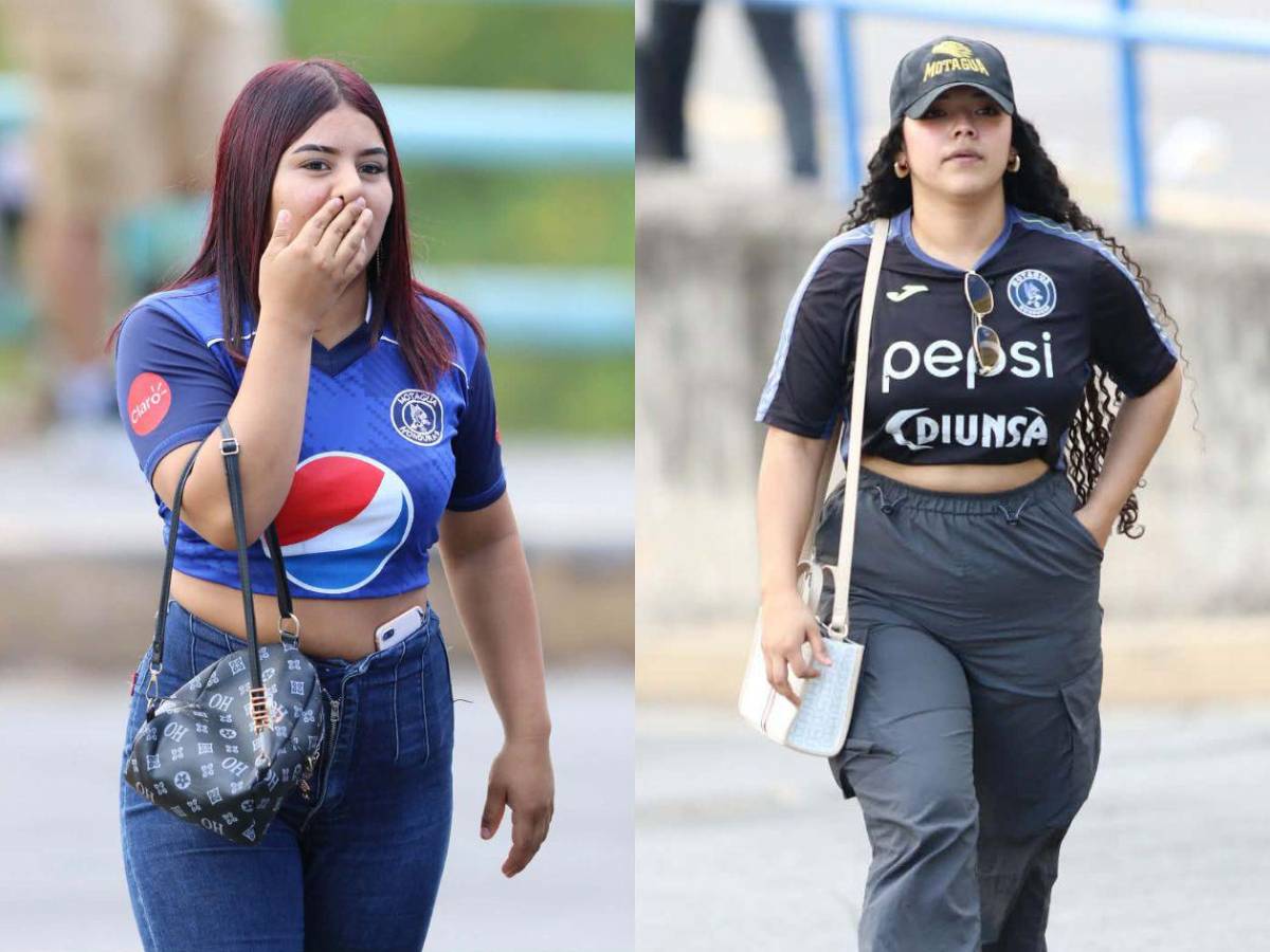 Barbie Policía robó suspiros: Las chicas del Motagua causan furor en la gran final