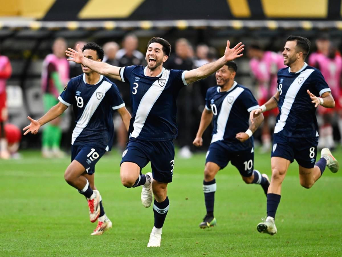 ¡De sangre hondureña! Brilla con Guatemala y logró récord en la histórica participación en Copa Oro 2025