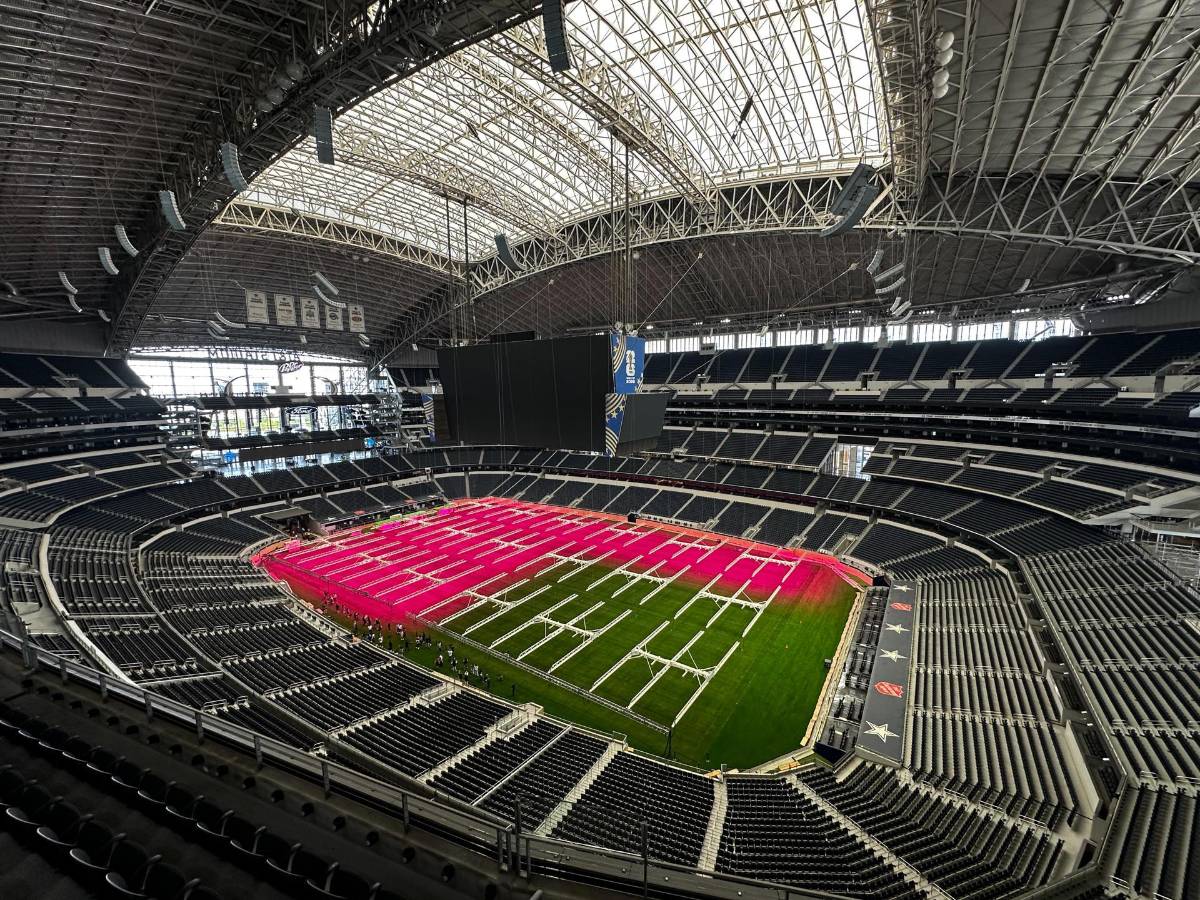 DIEZ estuvo presente: así luce el estadio de Arlington, Texas, para el Mundial 2026