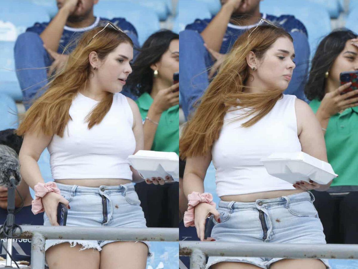 Tiktoker roba suspiros, rabieta de Raúl Cáceres y DT del Motagua se robó el show en sol centro en el Estadio Olímpico