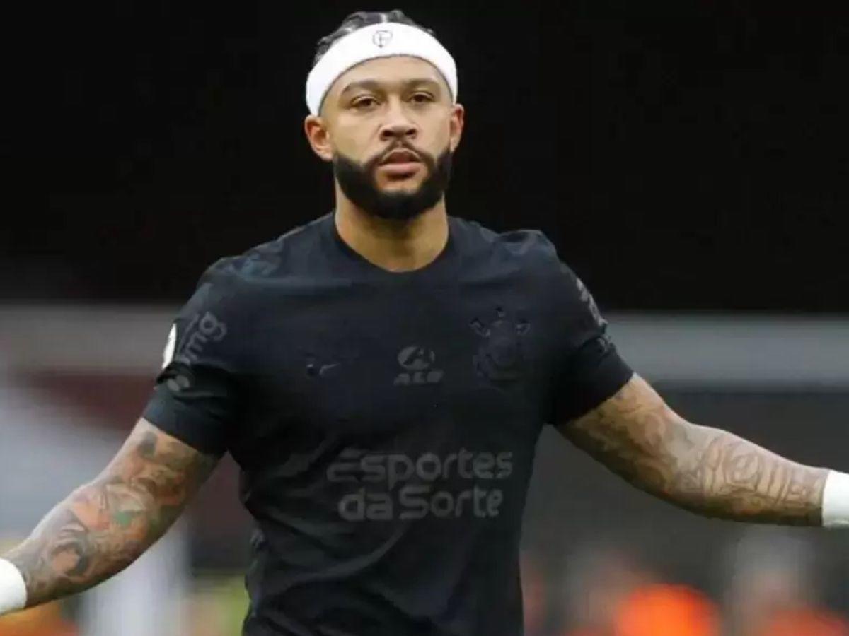 ¡Casi toda la prima! El millonario premio económico que ganó Memphis Depay por encima del Corinthians de Brasil