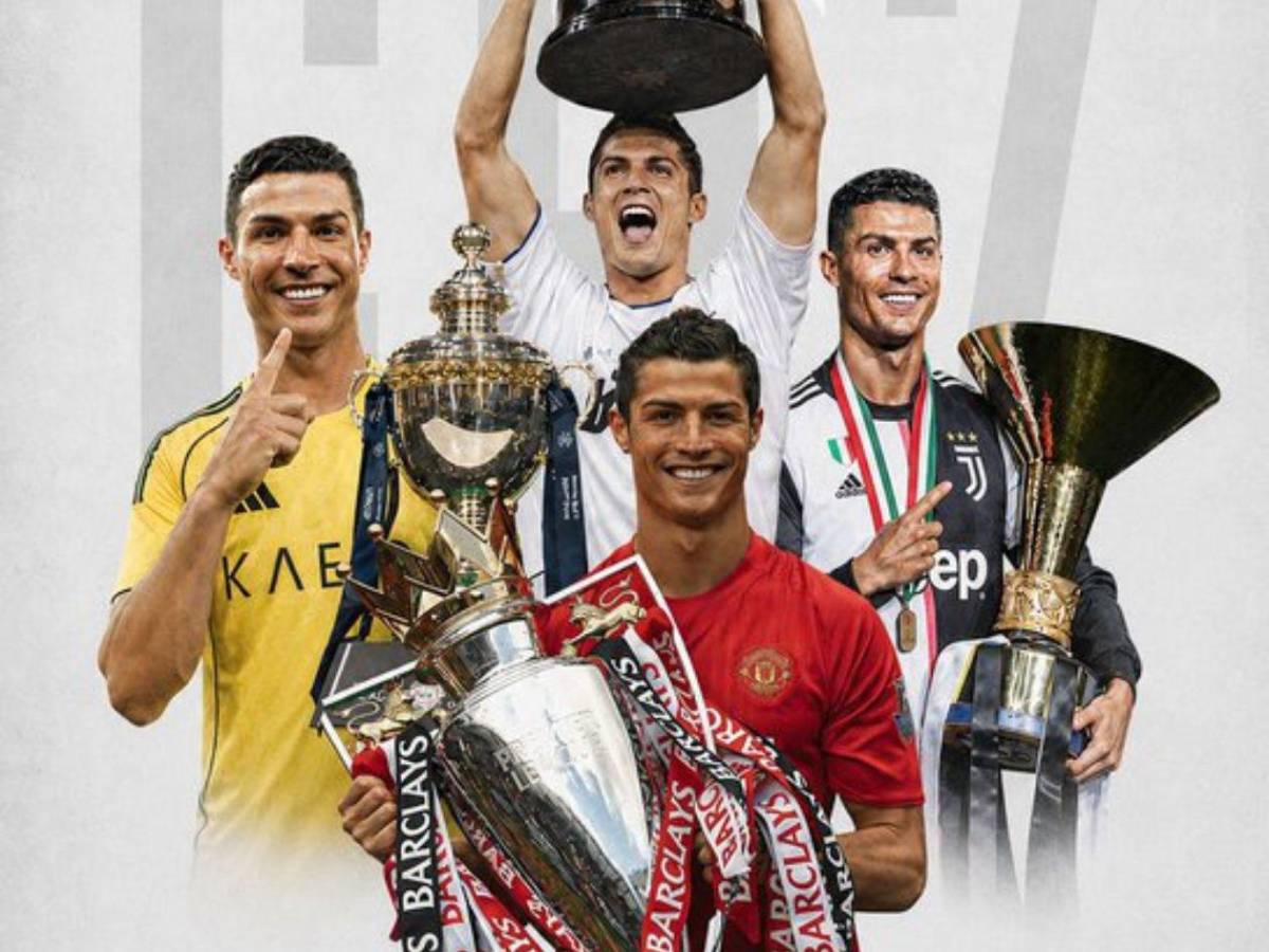 Cristiano Ronaldo se exhibió y lloró: así festejó CR7 su primer título en Arabia