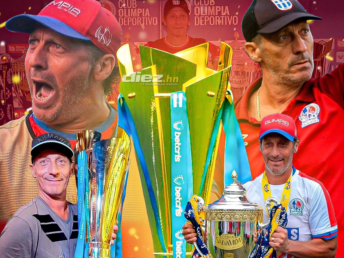 Pedro Troglio se convierte en el técnico más ganador en toda la historia de la Liga Nacional de Honduras