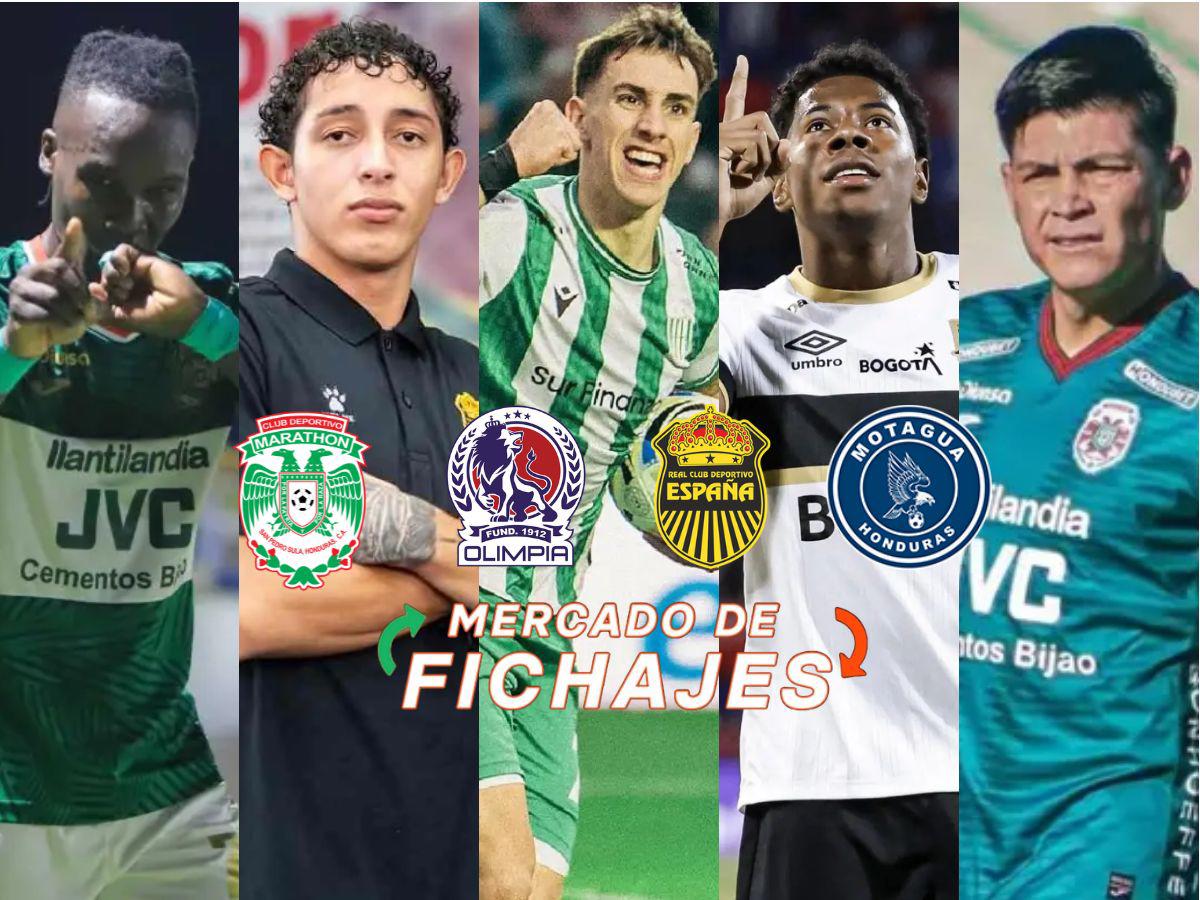 Fichajes: Dereck Moncada en la mira de la Premier League, Auzmendi cambia de equipo y deportado encuentra club en Honduras