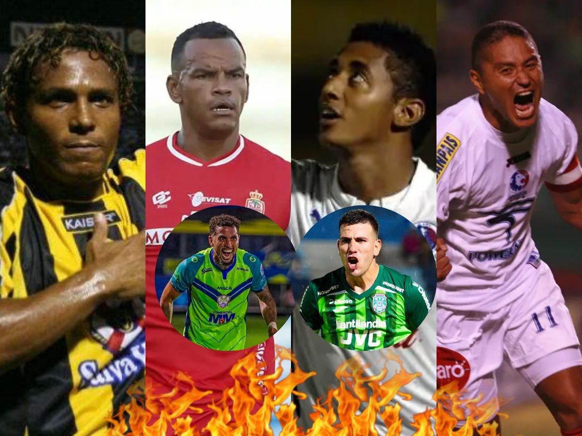 Messiniti y Olivera por ser inmortales: Los máximos goleadores en torneos cortos de la Liga Nacional de Honduras