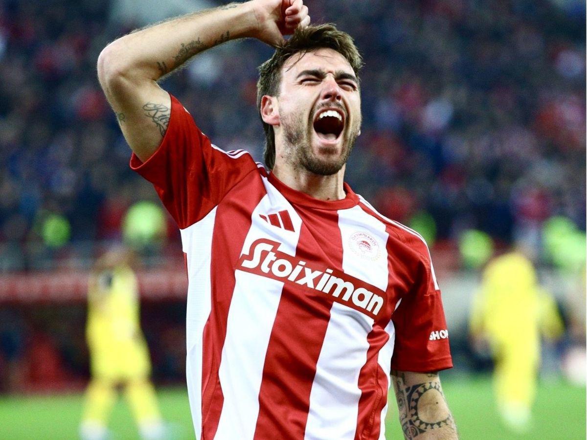 Furor por Luis Palma: Las fotos que dejó el estreno goleador del hondureño con el Olympiacos en Copa de Grecia