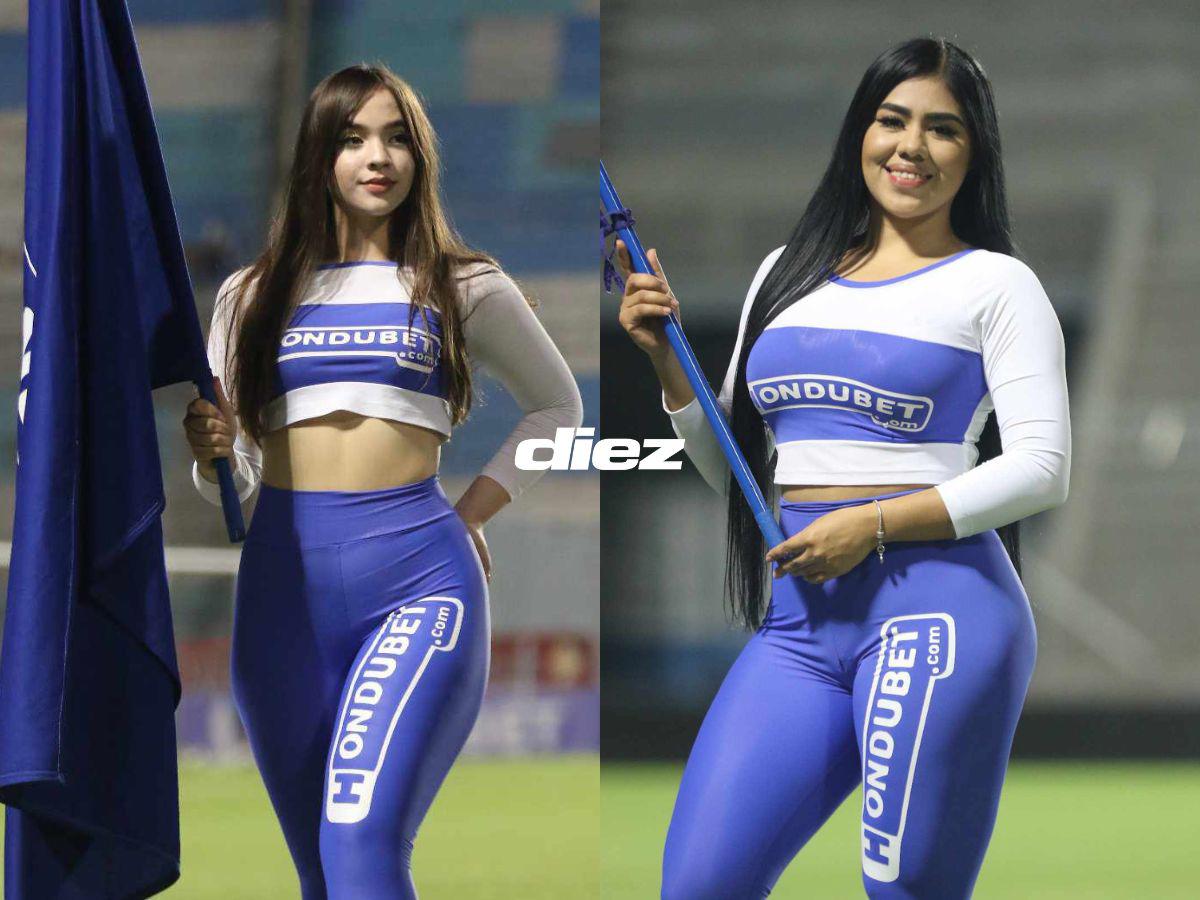 No se vio en TV: Chica viral es captada, bellezas cautivaron en el Motagua-Génesis y el espía en el Nacional