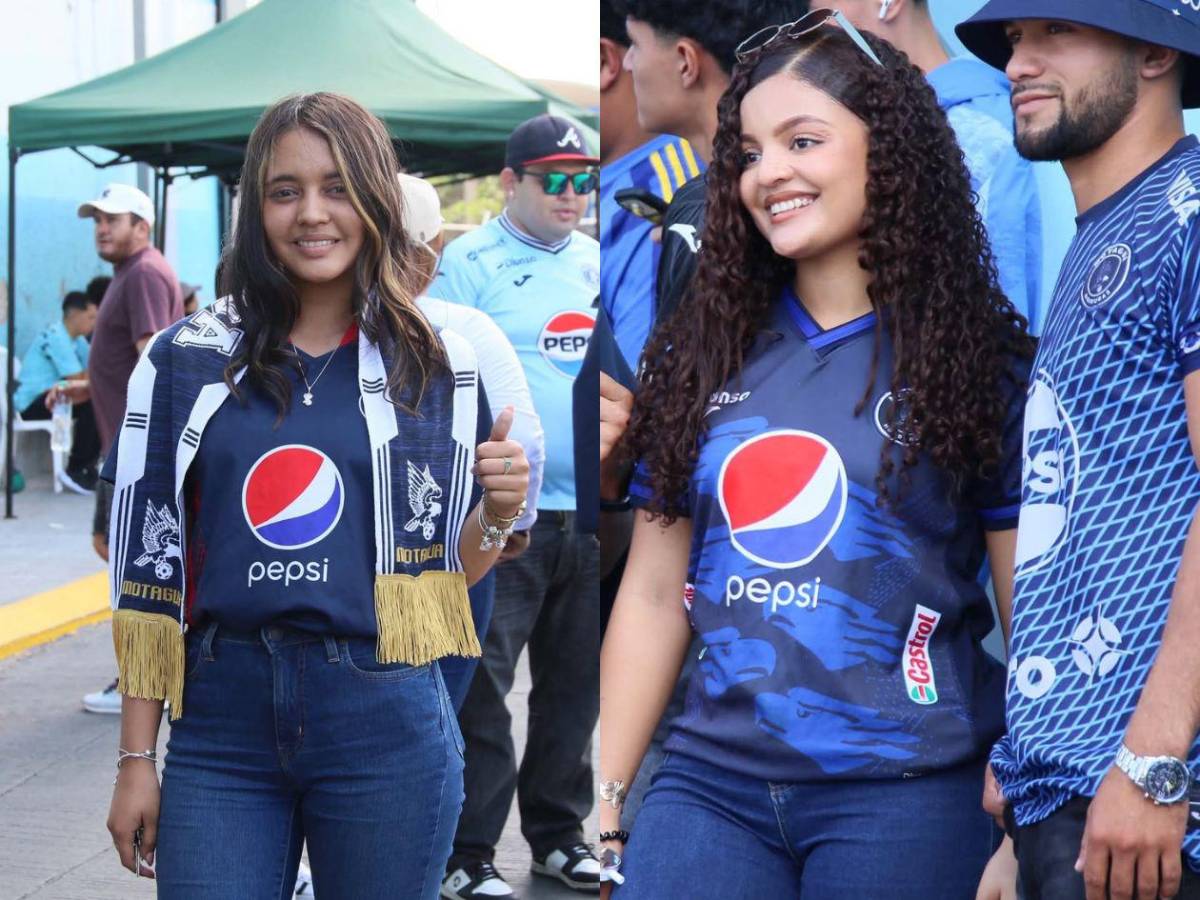 Barbie Policía robó suspiros: Las chicas del Motagua causan furor en la gran final