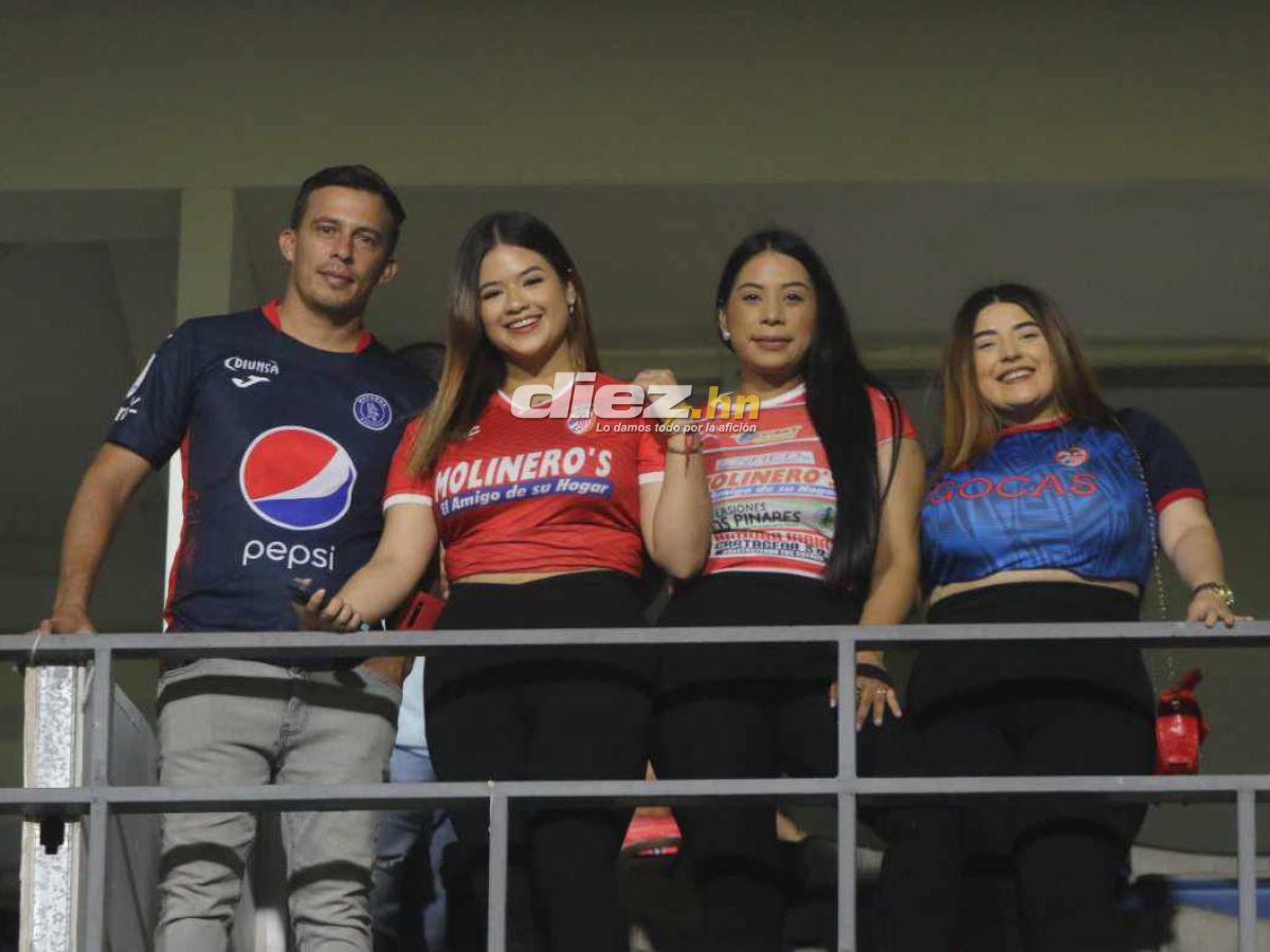 No se vio en TV: Bronca de Auzmendi, las bellas hinchas de Real Sociedad y la frustración del Motagua en el Nacional