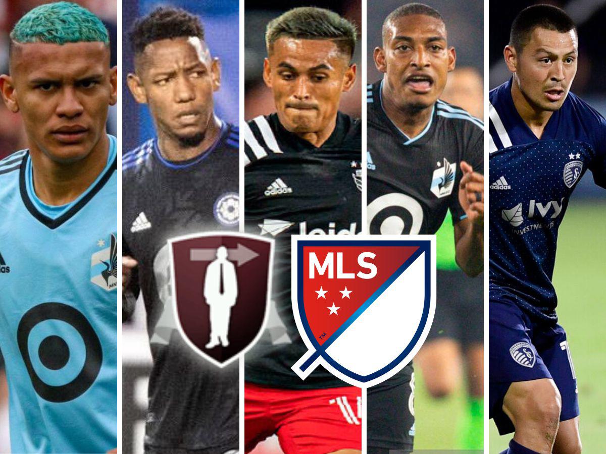 ¿Se quedarán sin equipo? Los cinco legionarios hondureños que serán agentes libres a final de 2023 en la MLS