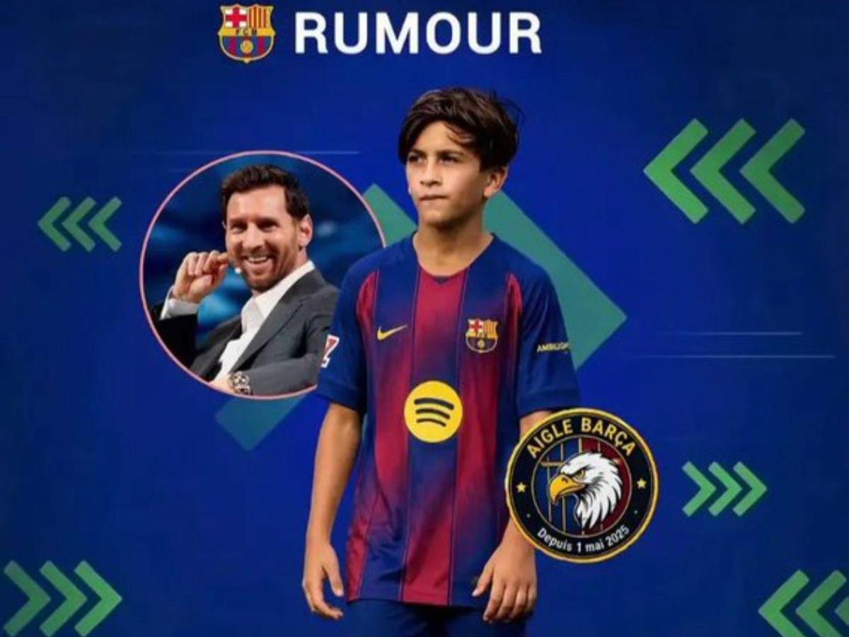 Thiago Messi da giro inesperado e ilusiona al Barca: Quiero defender los colores