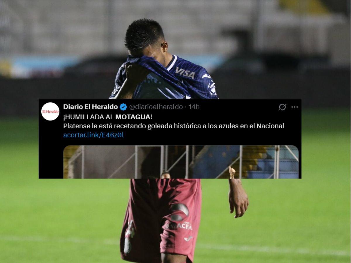 Motagua es un bochorno: Señalan los culpables de la humillante goleada ante Platense en Liga Nacional