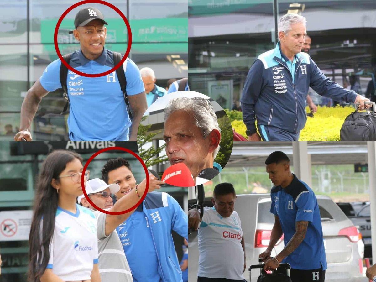 La Selección regresó a Honduras tras destacada Copa Oro: Legionario causó furor, guiño de Quioto y lo que hizo Rueda
