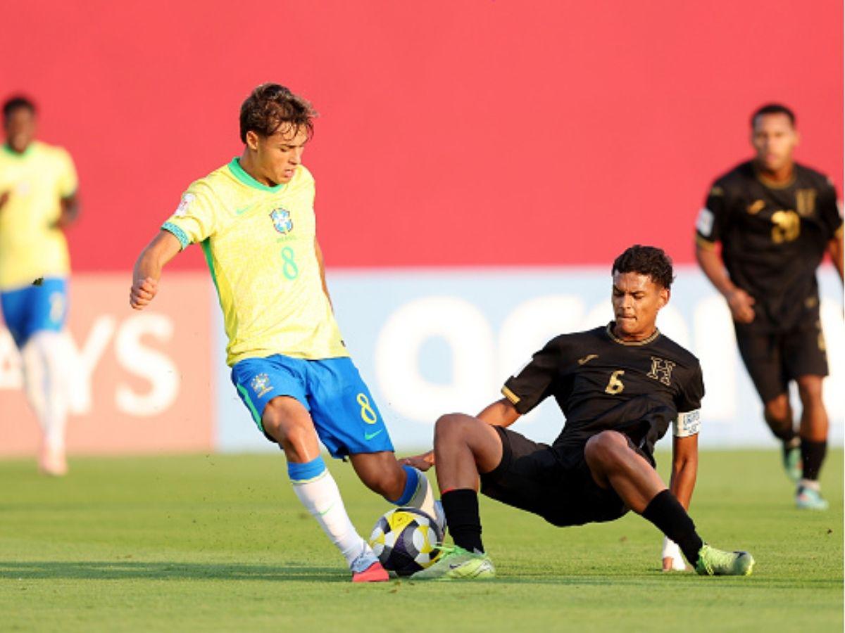 Tristeza en la Sub-17 de Honduras, Brasil bailó samba y el nuevo Haaland despedazó a la Bicolor en Qatar