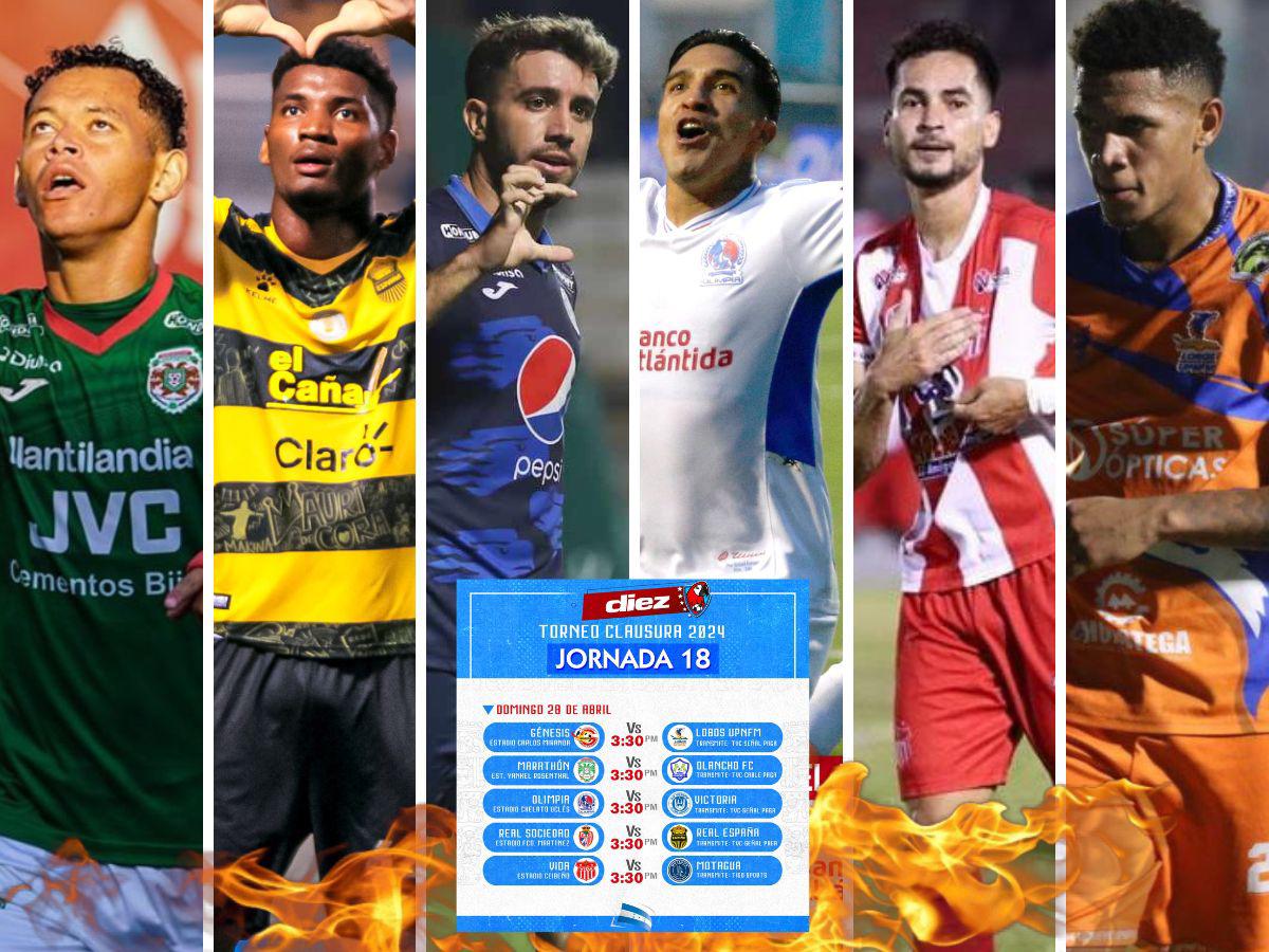 Al rojo vivo en la Liga Nacional: así se jugará la fecha 18 del Clausura, ¡con sabor a descenso, semifinalistas y repechajes!