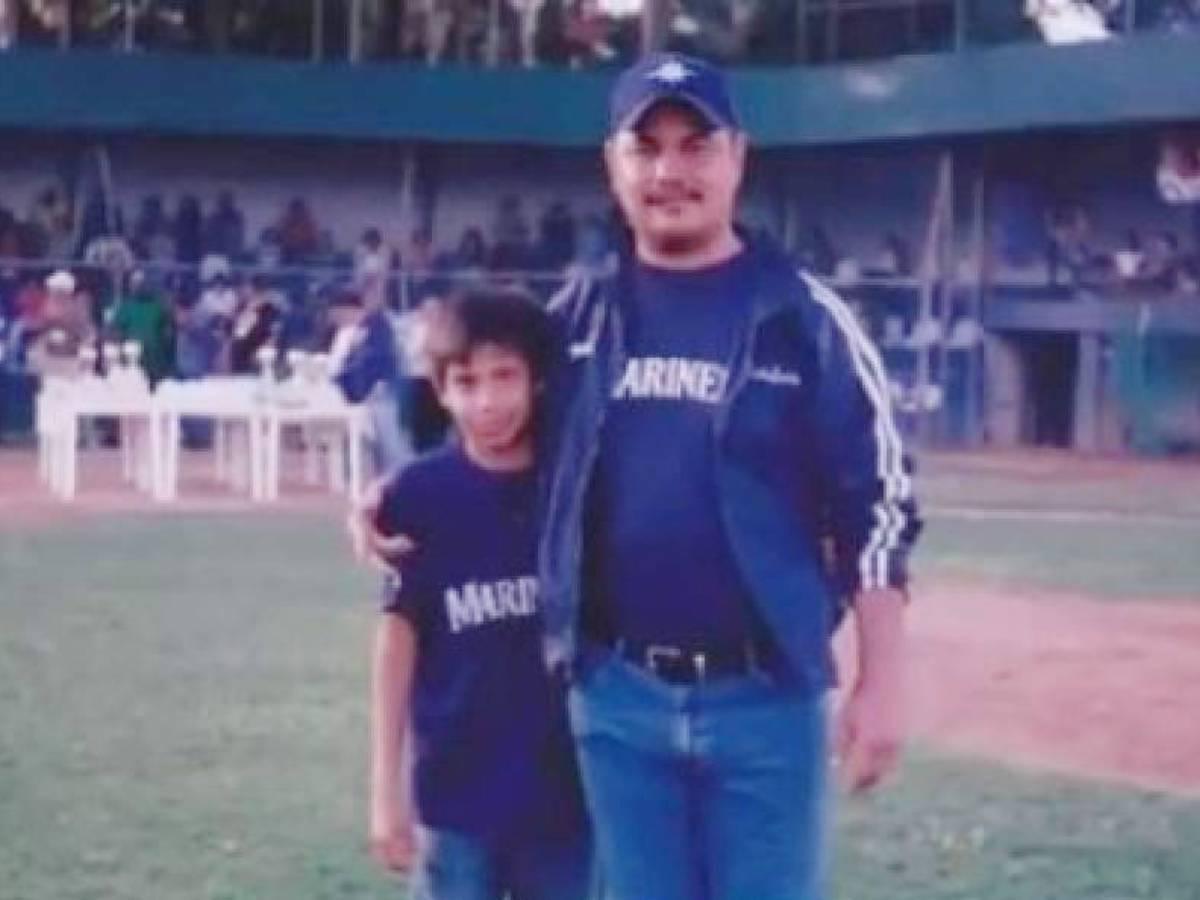 Danilo y Mauricio jugando para Marineros en Ligas Menores de San Pedro Sula.