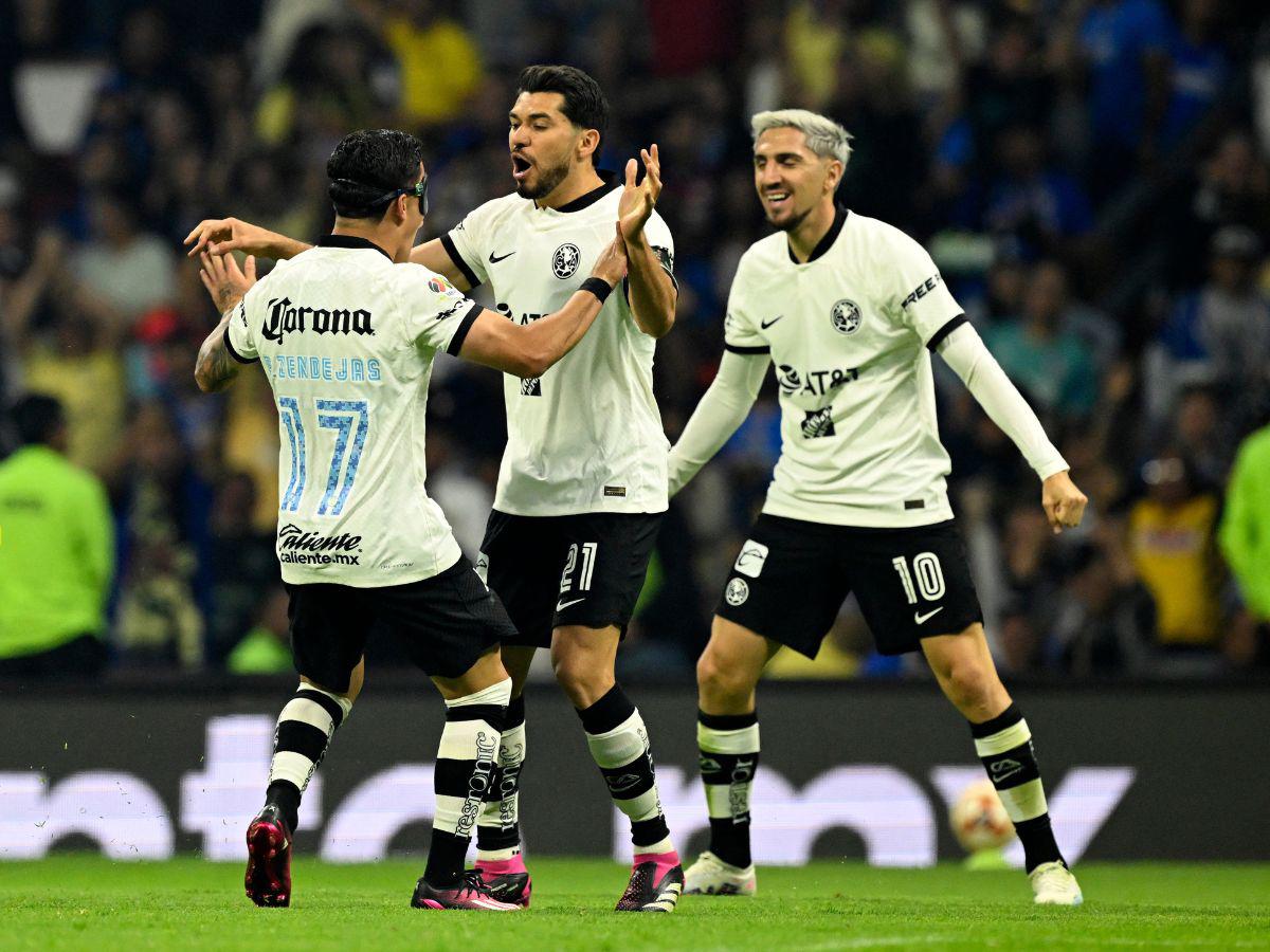 América se quedó con el clásico joven: las ‘Águilas’ lograron vencer al Cruz Azul en el fútbol mexicano