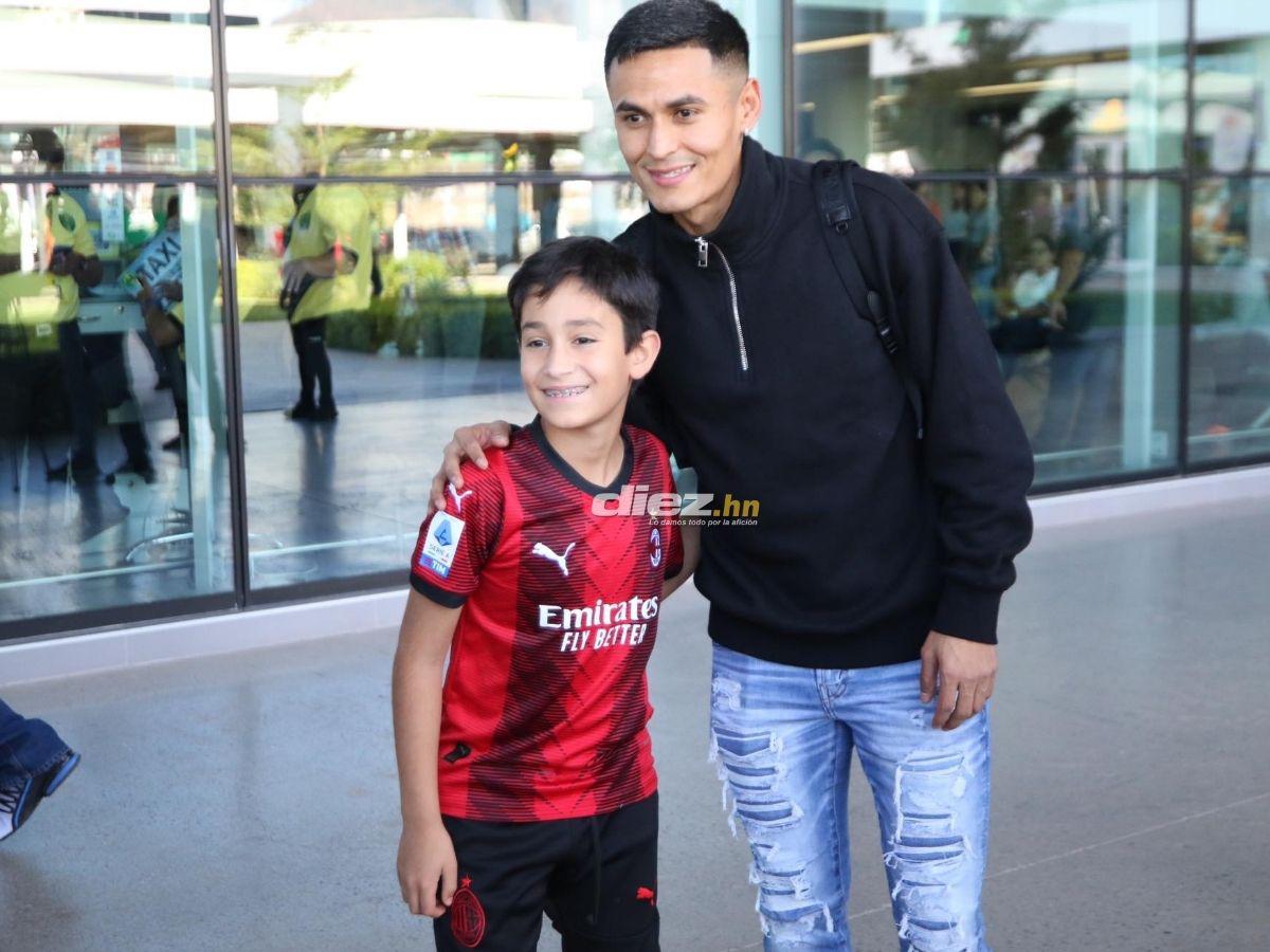 Furor por Andy Nájar en Palmerola, la sorpresa que recibió el jugador de Olimpia, ¿quiénes eran los taxistas?