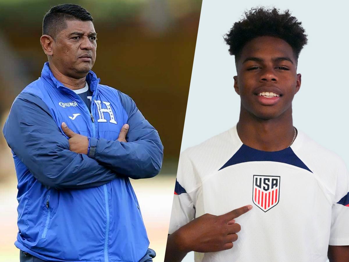 DT de la Sub 17 de Honduras es consultado por la actualidad de Keyrol Figueroa con Estados Unidos y así responde