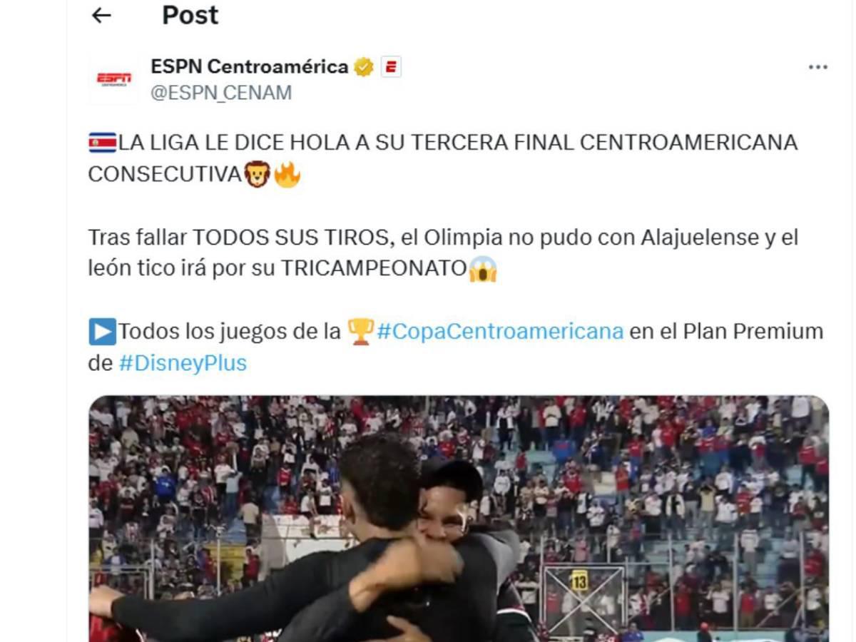 Gatito llorón, Dieron pena: así reaccionó la prensa tras la eliminación de Olimpia; Alajuelense se burla del Albo