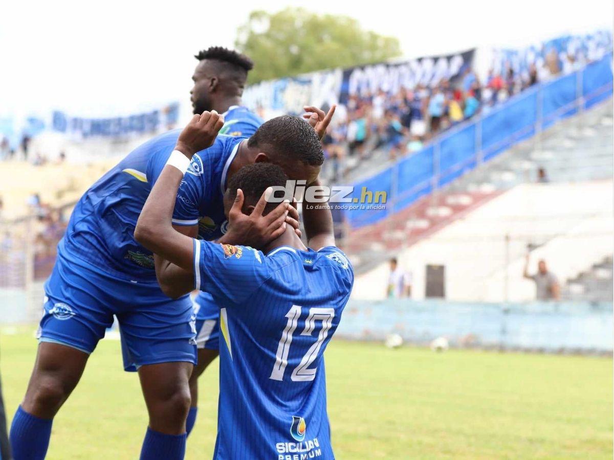 No se vio en TV: Motagua estrenó piel, barra del ciclón desató infierno azul, bronca del Victoria y el gesto Serrano