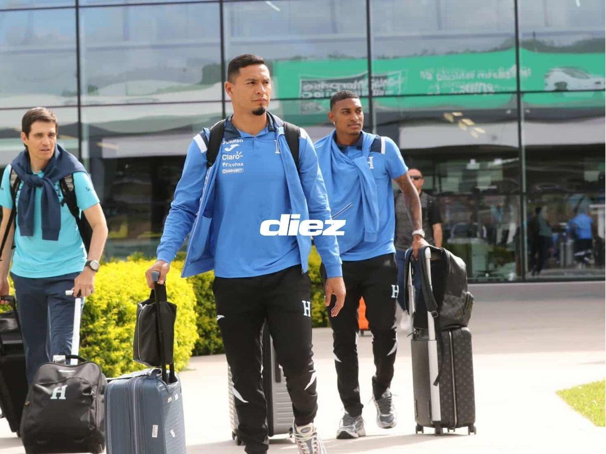 La Selección regresó a Honduras tras destacada Copa Oro: Legionario causó furor, guiño de Quioto y lo que hizo Rueda