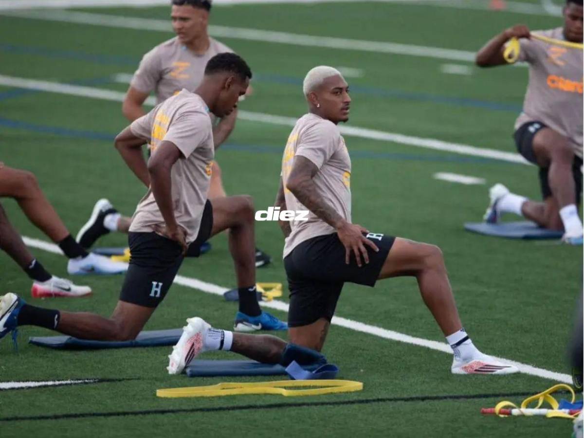 ¡Por el batacazo! Honduras afinó los últimos detalles a horas del amistoso
