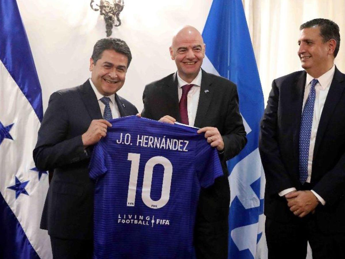 JOH ligado al fútbol hondureño: Mundialista con Honduras y fue el creador de Copa Presidente