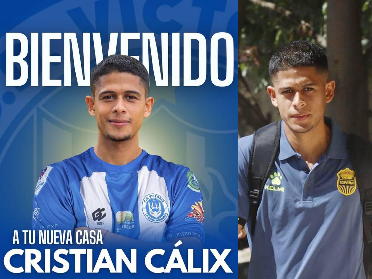 Cristian Cálix sale de Real España y fue presentado por su nuevo club, el sexto de su trayectoria