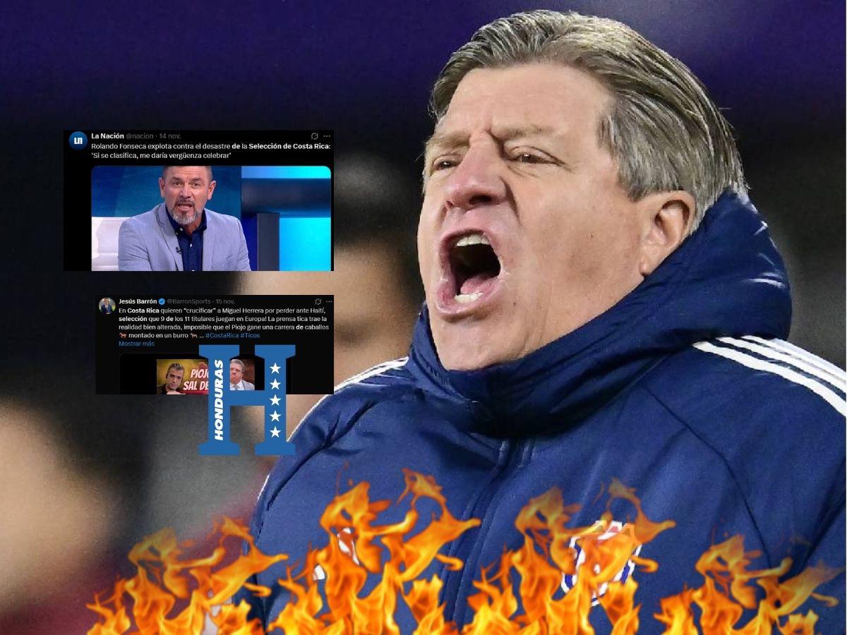 En Costa Rica explotan contra Miguel Herrera y los dan por eliminados previo al duelo ante Honduras: Me daría verguenza