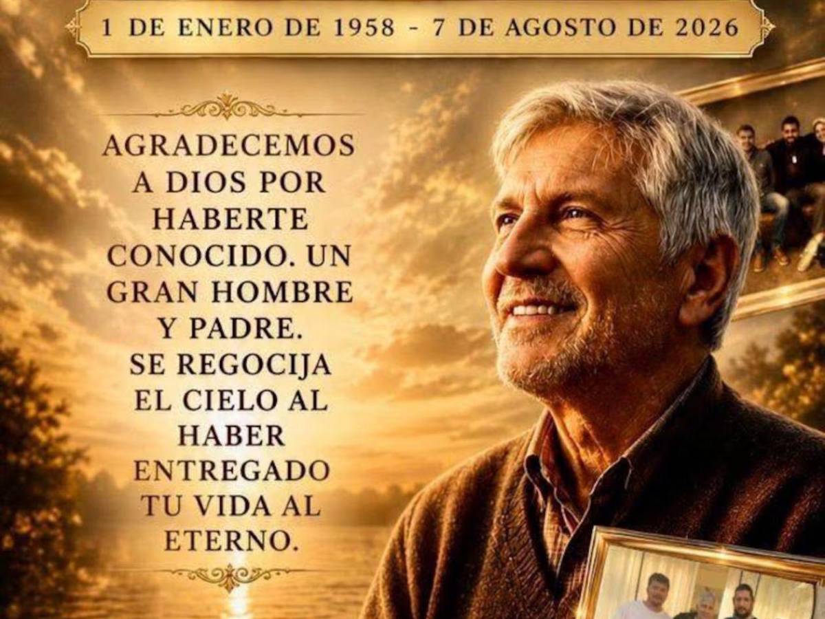 Sale a luz la última foto de Jorge Messi con vida: Hoy se entregaron al Señor