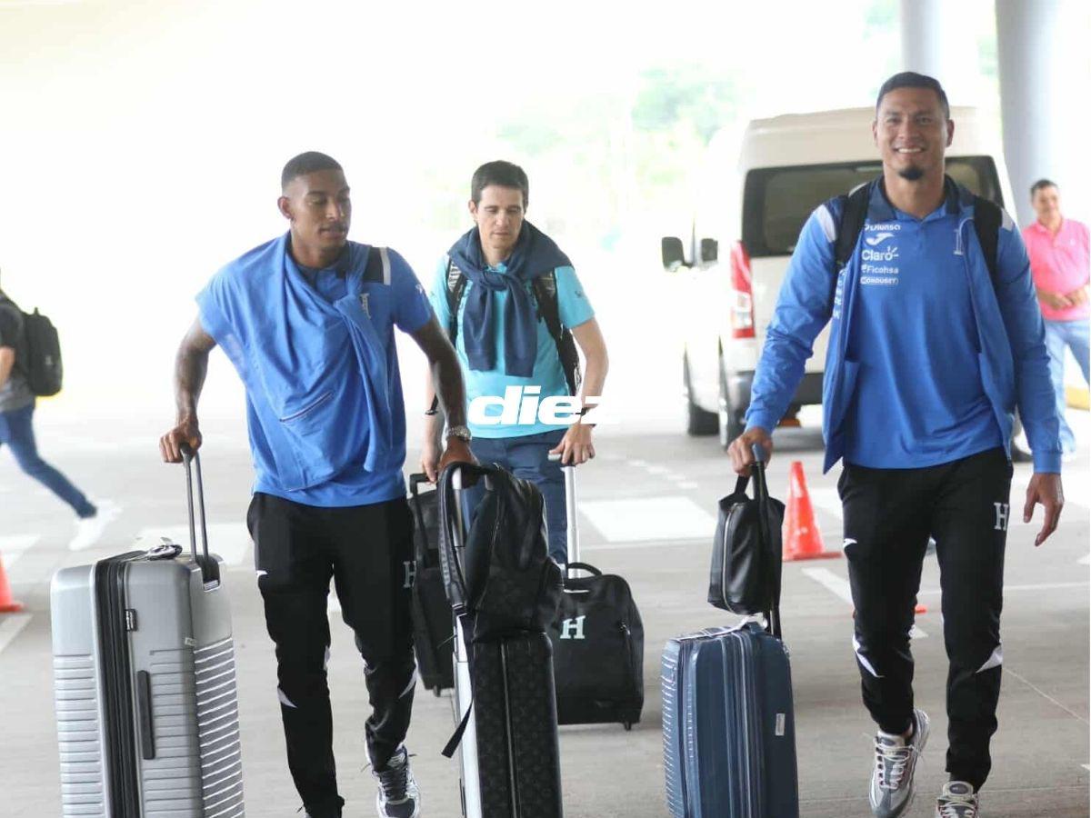 La Selección regresó a Honduras tras destacada Copa Oro: Legionario causó furor, guiño de Quioto y lo que hizo Rueda