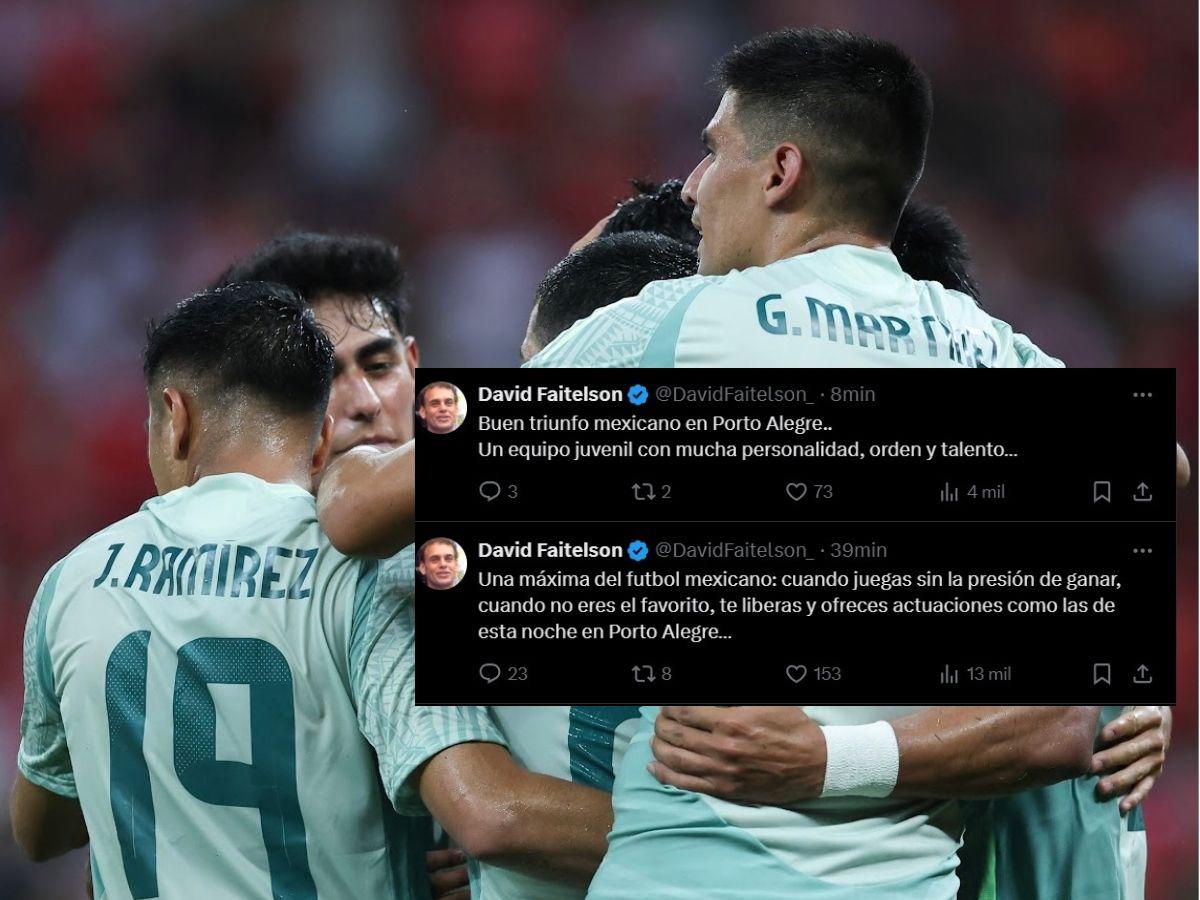 Comentarista de México dispara contra detractores tras triunfazo del Tri ante Internacional y Faitelson se rinde: “Tomen”