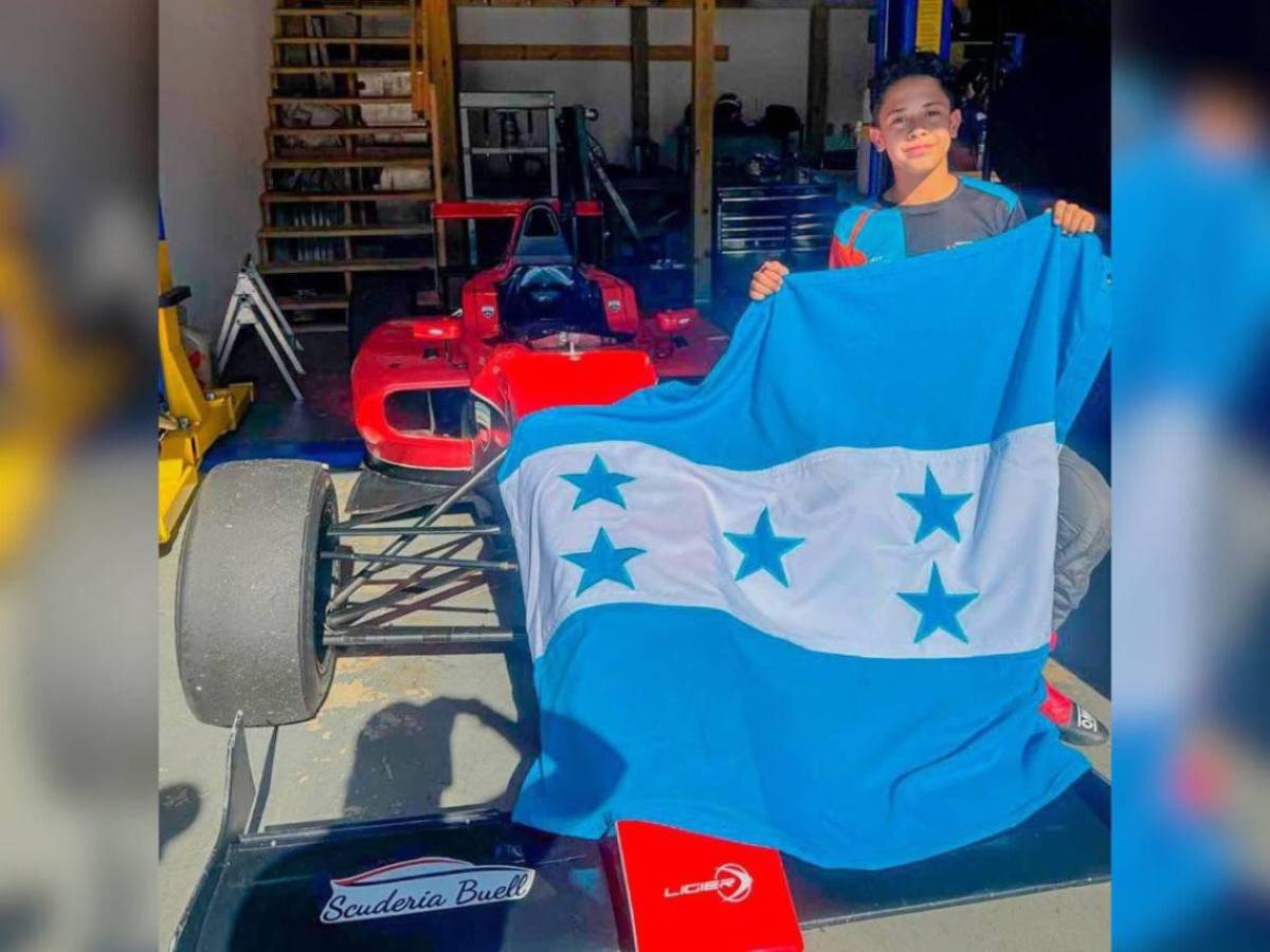 El hondureño que busca llegar a la Fórmula 1: dio el gran salto con pruebas en Estados Unidos