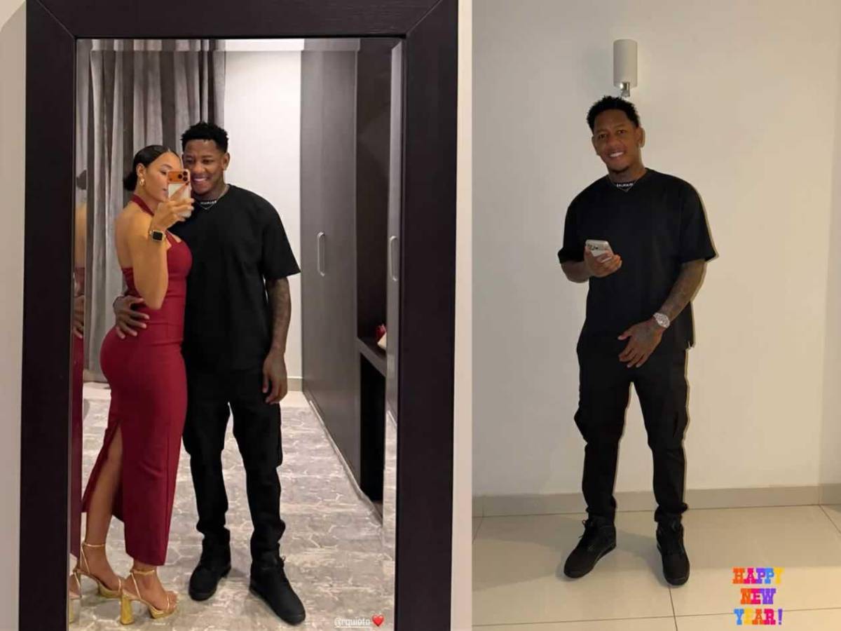 La esposa de Emilio, deslumbrante: Así recibieron el 2026 las parejas del fútbol hondureño, ¿y Quioto con quién salió?