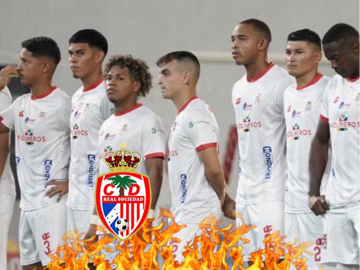 Real Sociedad, a las puertas del descenso en Honduras: la ventaja que le saca UPN y que tiene en “jaque” a los “Aceiteros”