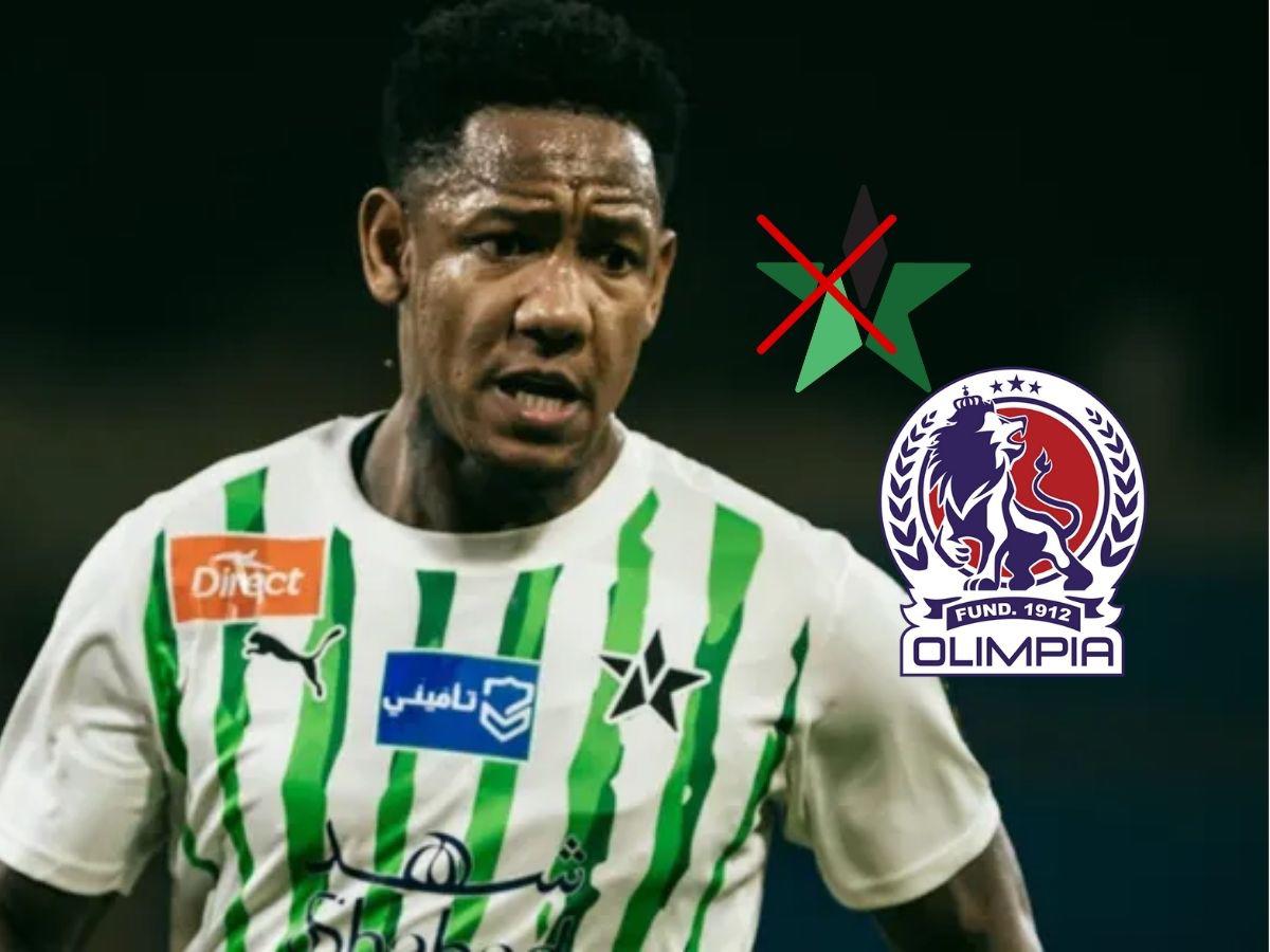 ¿Romell Quioto al Olimpia? El Romántico, con las horas contadas en el Al Najma de Arabia Saudita