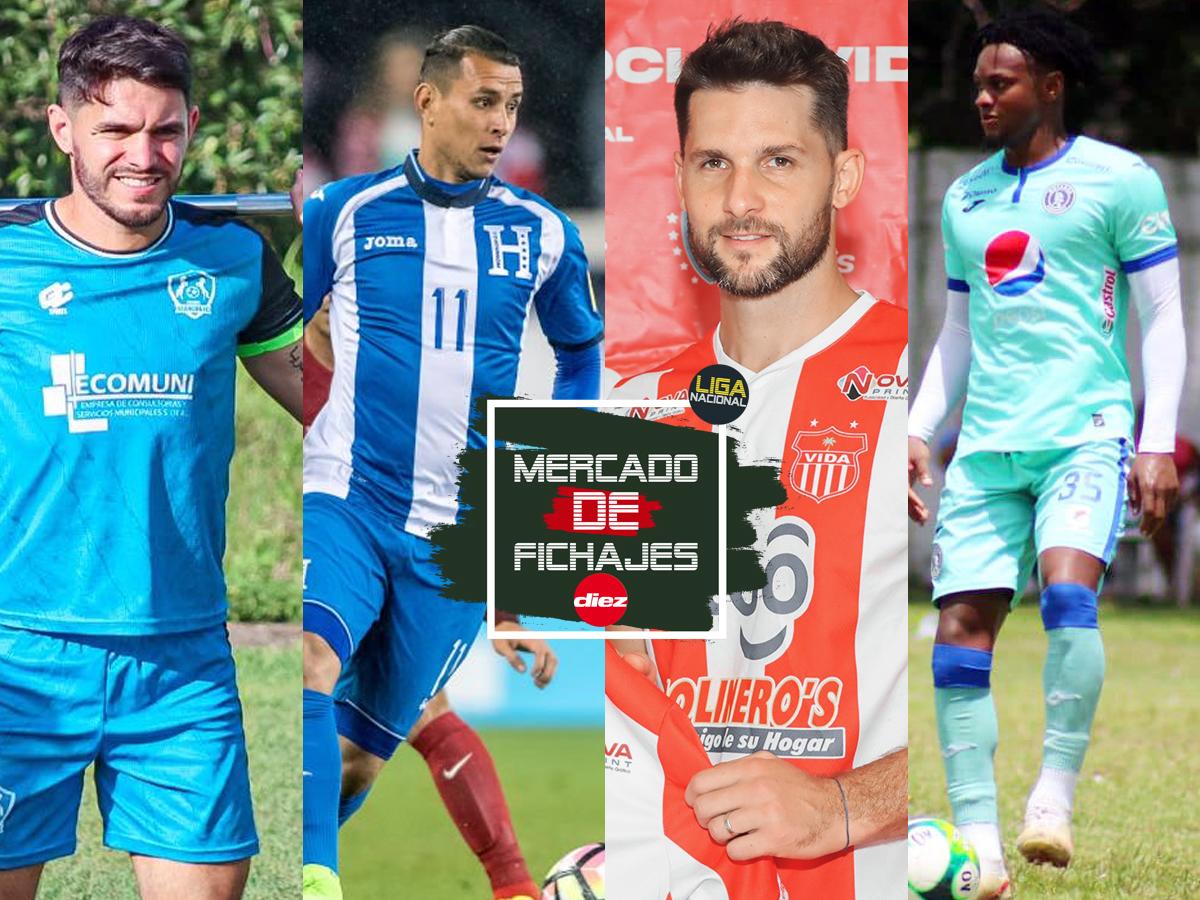 Dos llegaron a Motagua y ni han sido presentados: 30 fichajes de los que poco se habla para el Apertura 2023 en la Liga Nacional