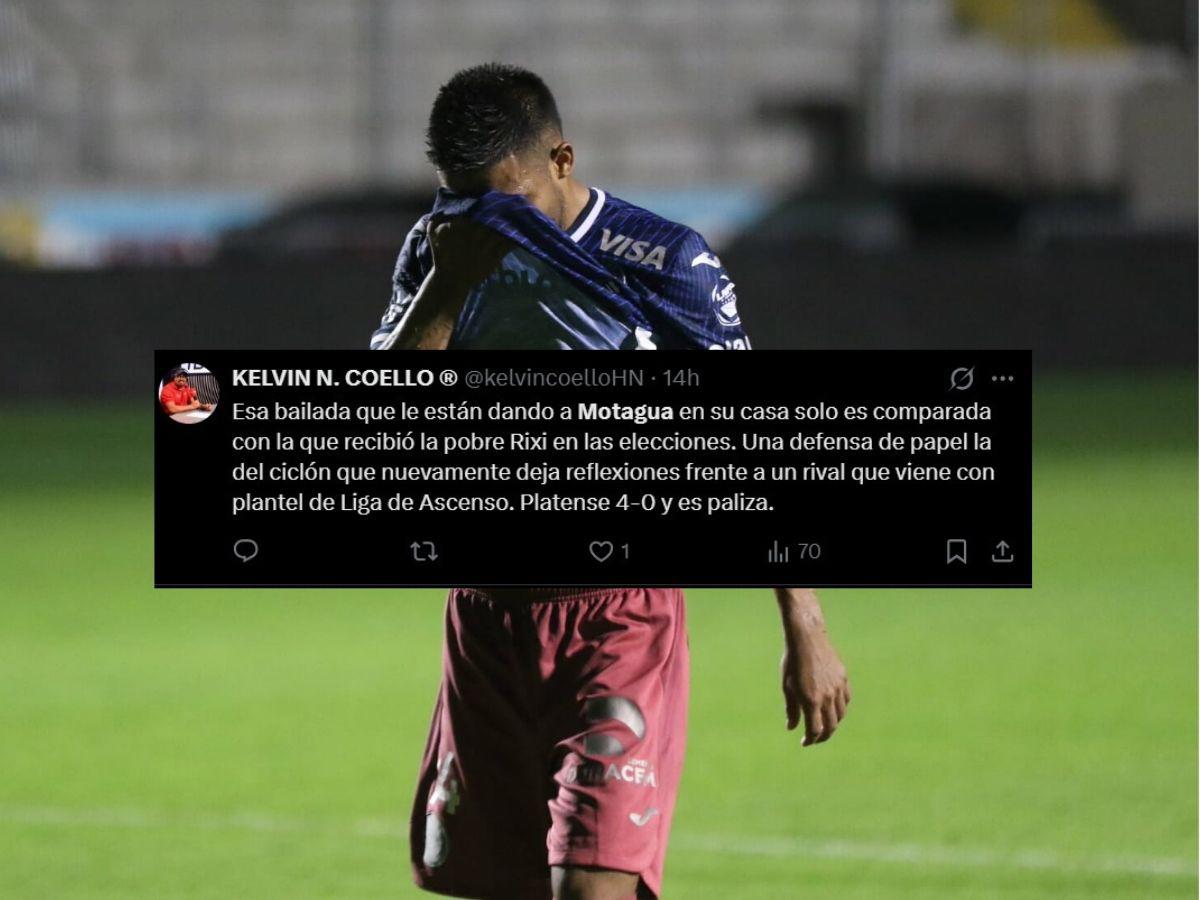 Motagua es un bochorno: Señalan los culpables de la humillante goleada ante Platense en Liga Nacional