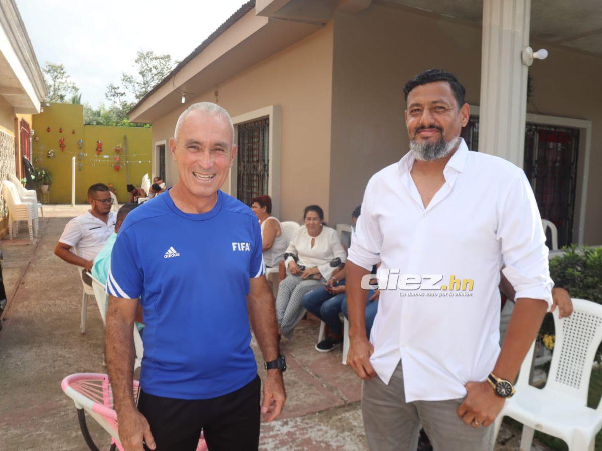 Exjugador derramó lágrimas: Futbolistas y directivos lloran el adiós en velatorio de Hermelindo Cantarero