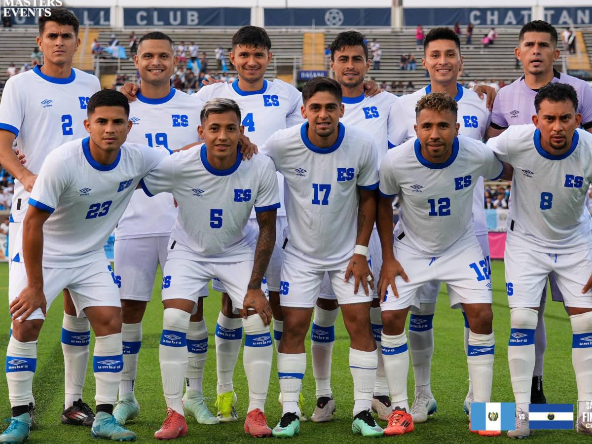 El Salvador, rival de Honduras en Copa Oro, luce mal contra Guatemala y cierra su preparación para la eliminatoria de Concacaf