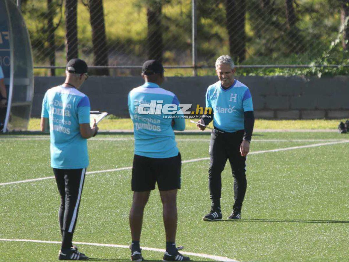 Los tres nuevos porteros de Honduras, el “susto” a Yeison Mejía y la curiosa selfie en el segundo microciclo de Reinaldo Rueda