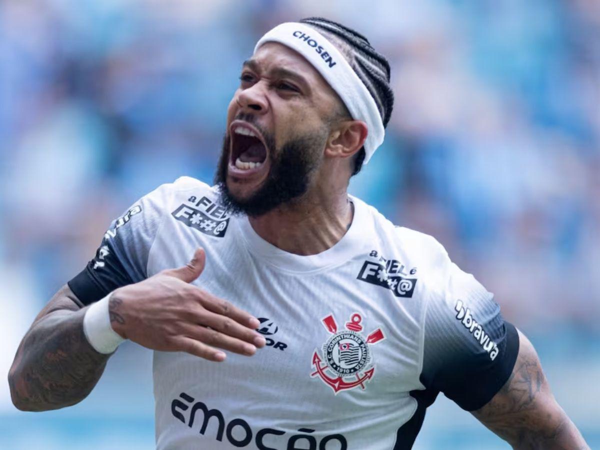 ¡Casi toda la prima! El millonario premio económico que ganó Memphis Depay por encima del Corinthians de Brasil