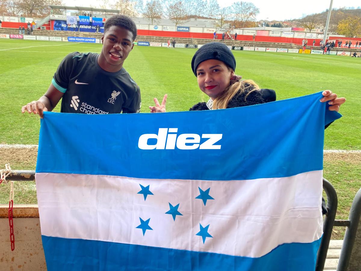 ¡Honduras en lo alto! Así fue el histórico encuentro entre Keyrol Figueroa y otro hondureño por la Champions juvenil