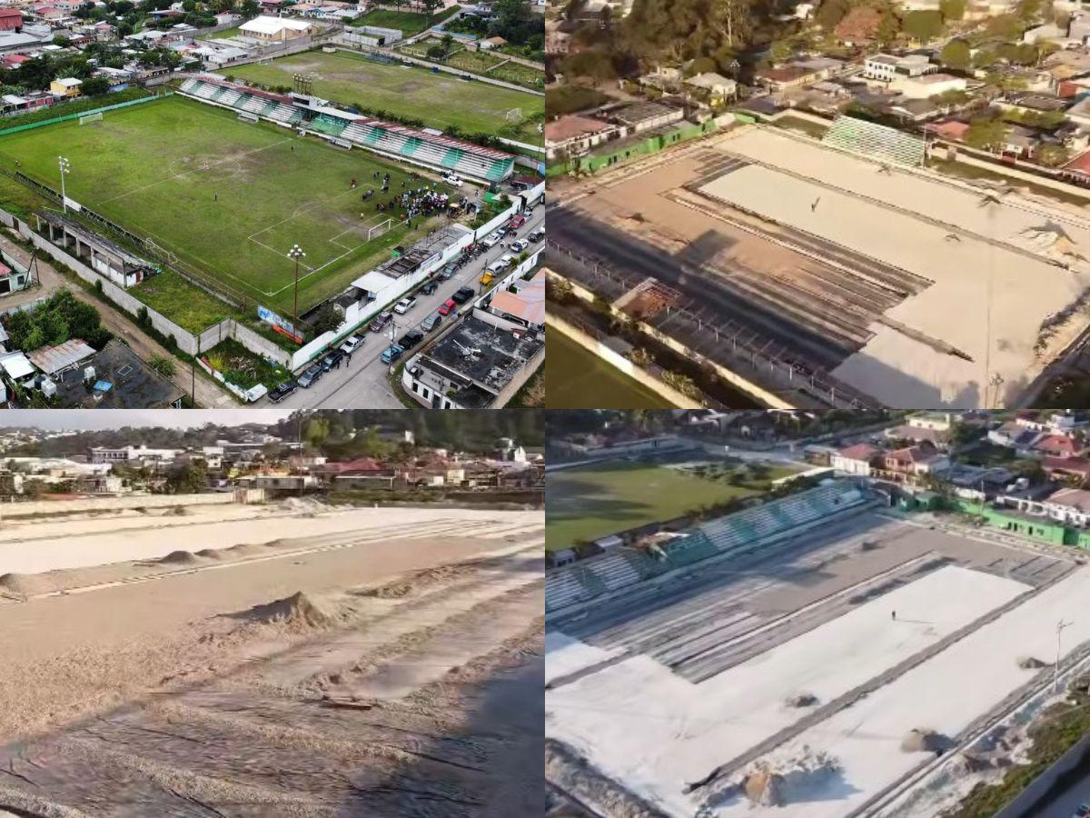 A todo vapor: Condepor muestra avances de la remodelación de exestadio de la Liga Nacional de Honduras
