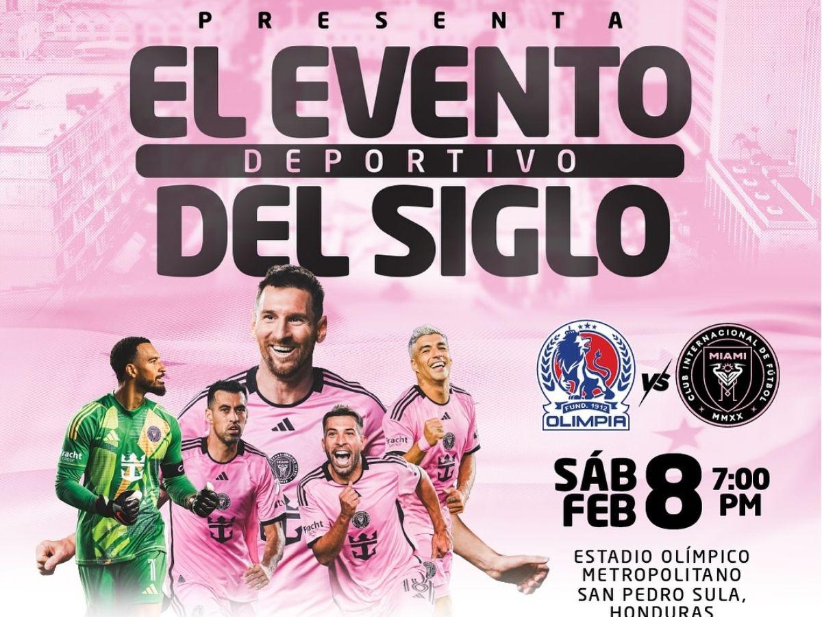 ¿Cómo comprar los boletos para el amistoso Olimpia vs Inter Miami de Messi? ¡Hoy comienza la venta!