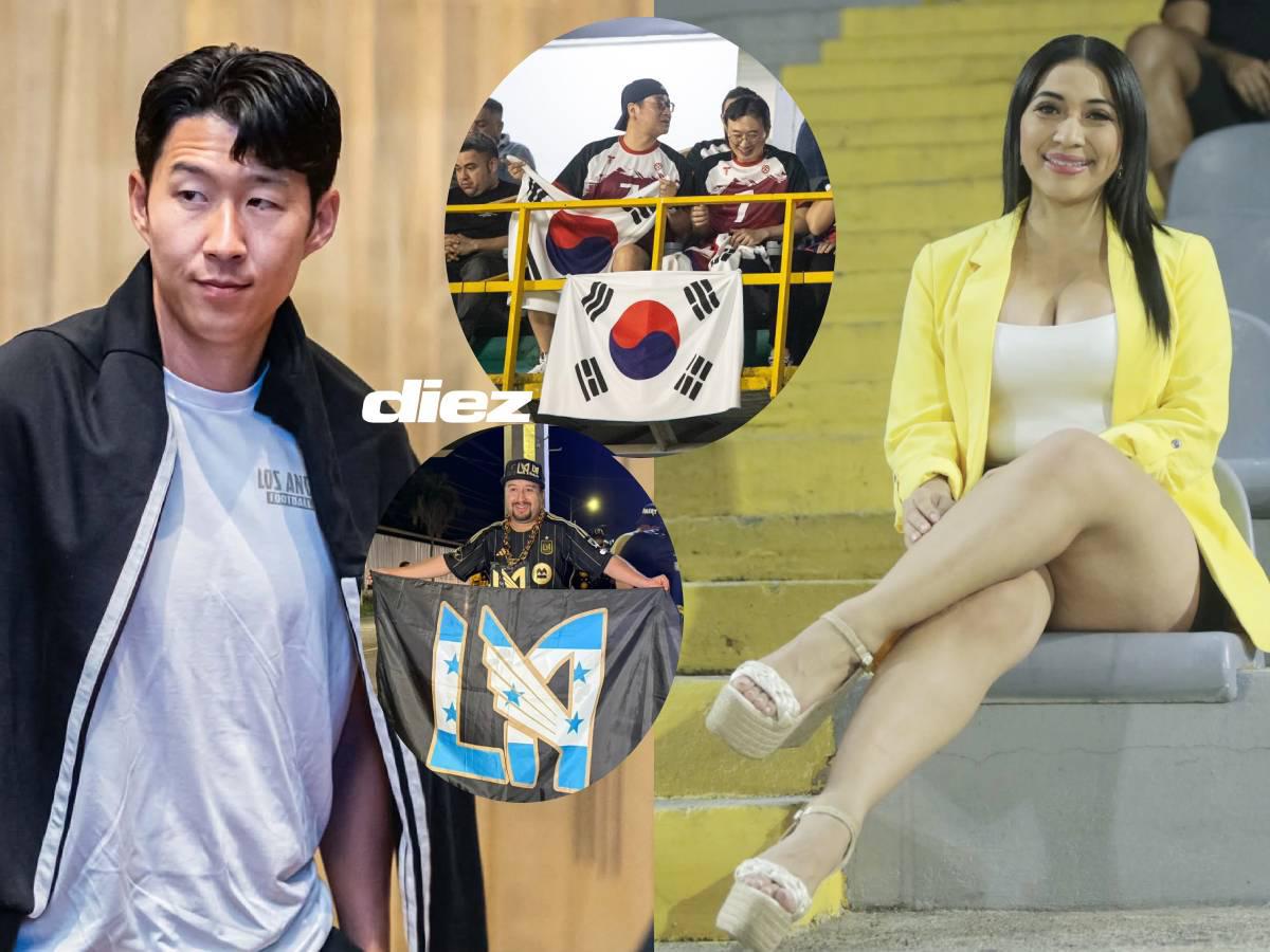¡Son y Lloris le cumplen a aficionados! Surcoreanos llegan al Morazán para ver el Real España vs LAFC