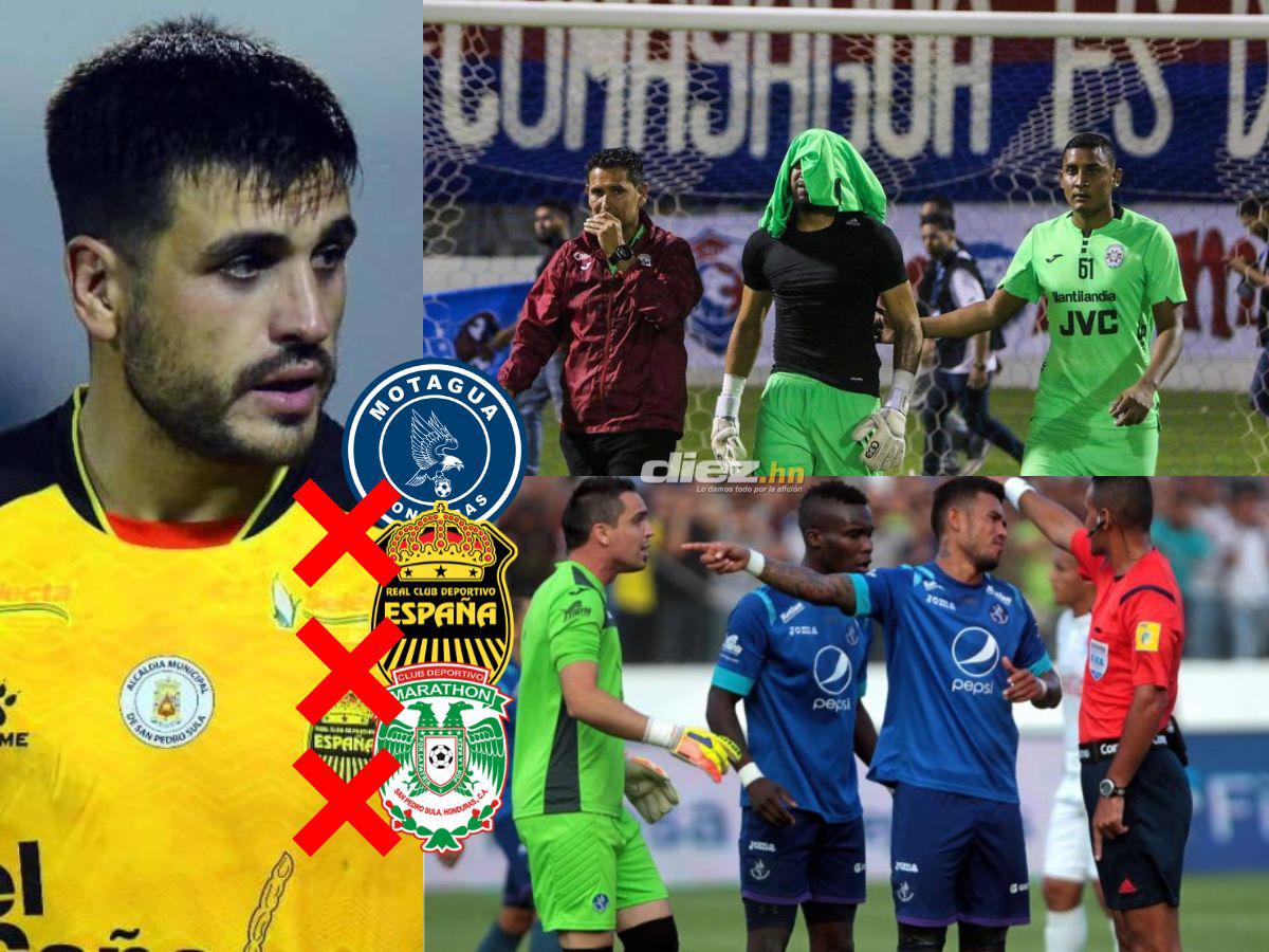 Olimpia busca aumentar la sequía del Motagua: Las rachas negativas sin títulos de los equipos de la Liga Nacional