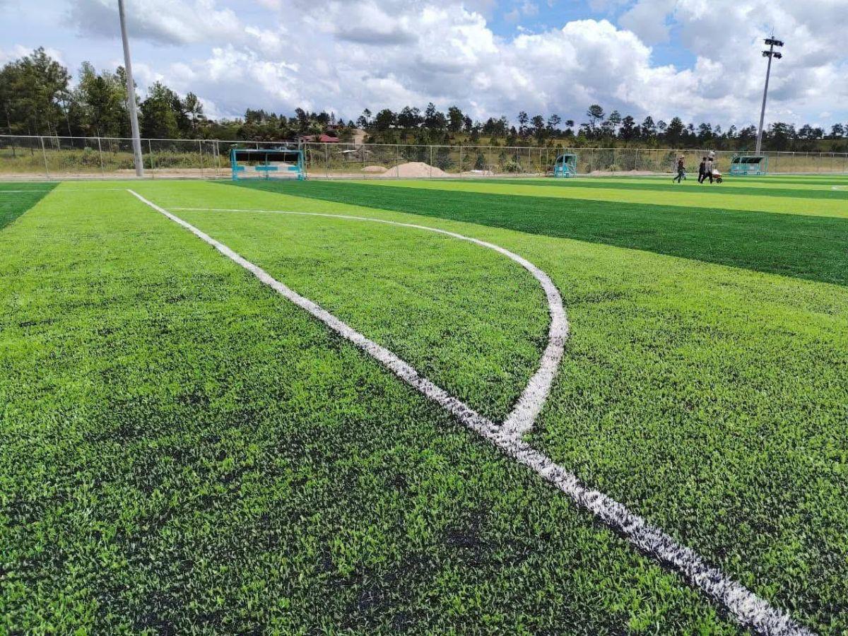 Condepor anuncia finalización de cancha de fútbol en reconocido municipio de Olancho