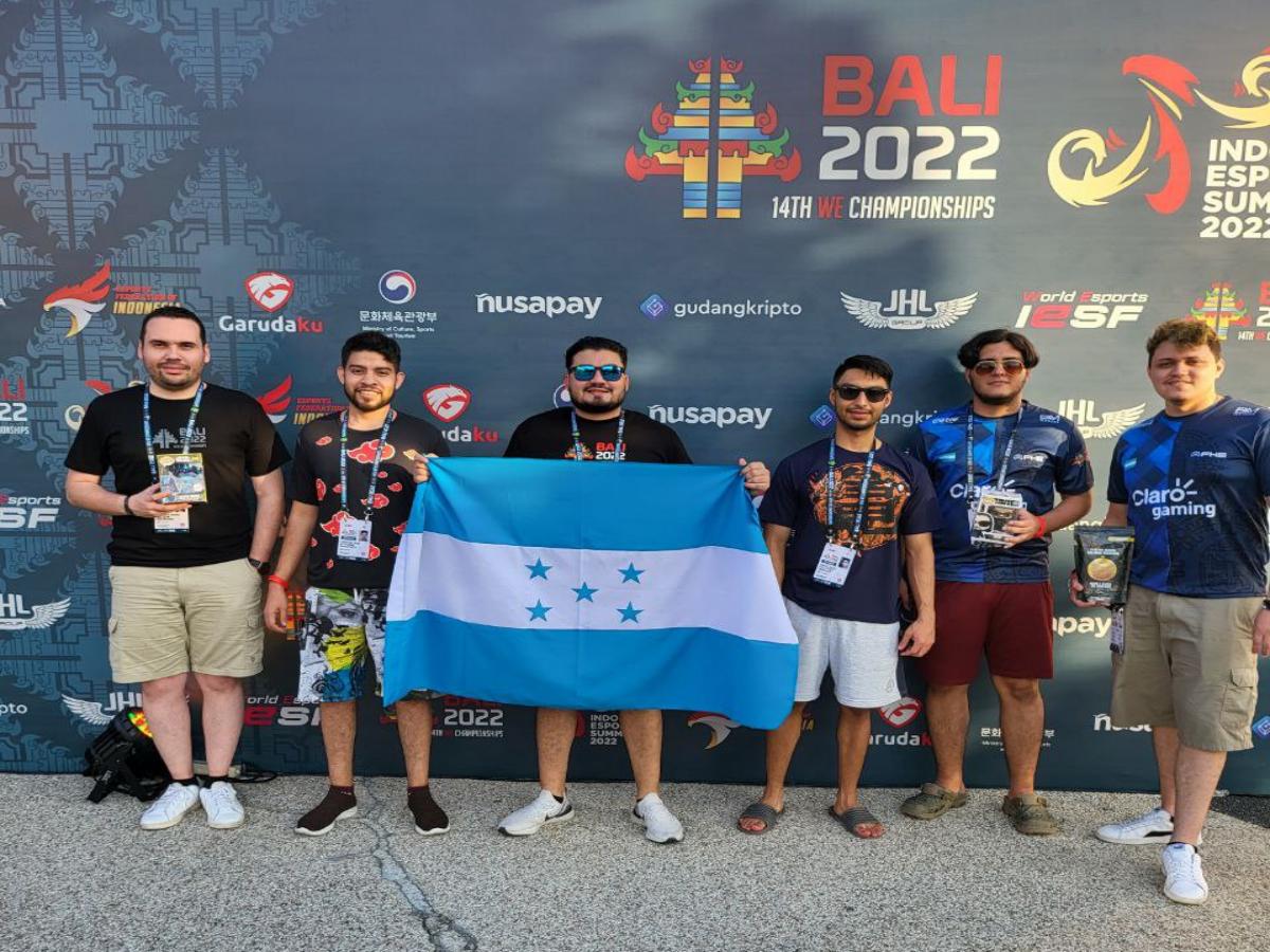 Ciberatletas hondureños finalizan su participación en el Mundial de IESF en Bali, con mucho aprendizaje y honra